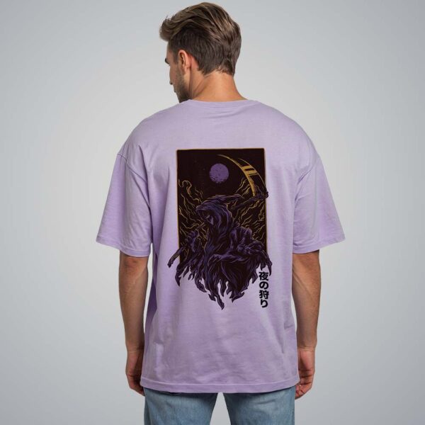 Death Reaper Pure Cotton Oversized Graphic Print T-shirts For Men & Women