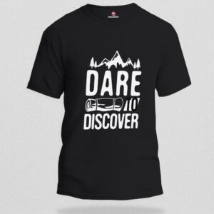 Dare To Discover Regular Printed T-shirt