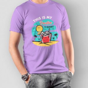 Vacation tee Regular Graphic Printed Tshirt