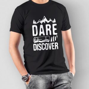 Dare To Discover Regular Printed T-shirt