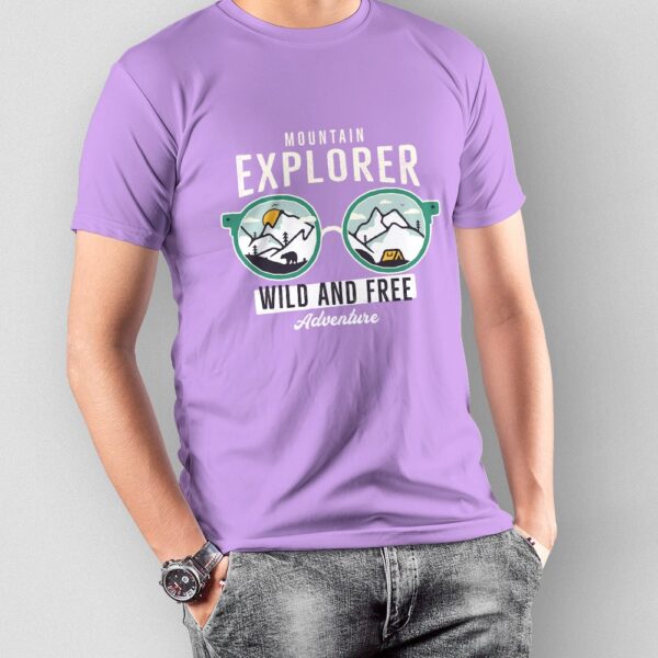 Goggles Regular Graphic Printed T-shirt - Image 5