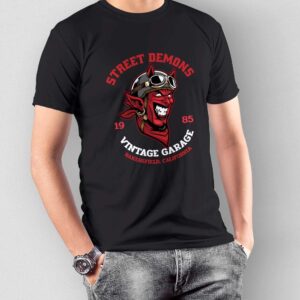 Street demon Regular Printed T-shirt