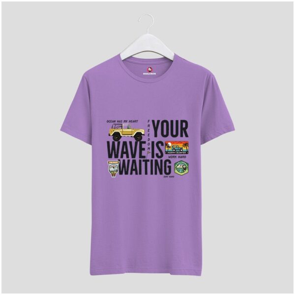Your Wave Is Regular Graphic Printed T-shirt - Image 7