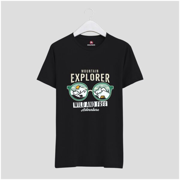 Goggles Regular Graphic Printed T-shirt - Image 3