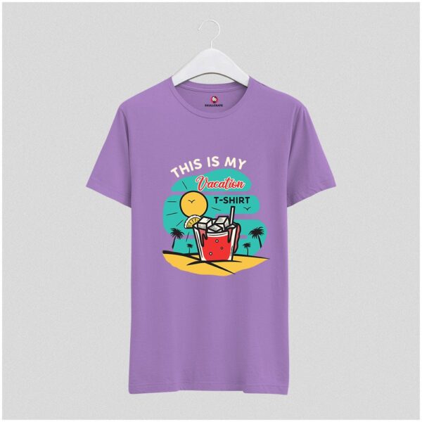 Vacation tee Regular Graphic Printed Tshirt - Image 3