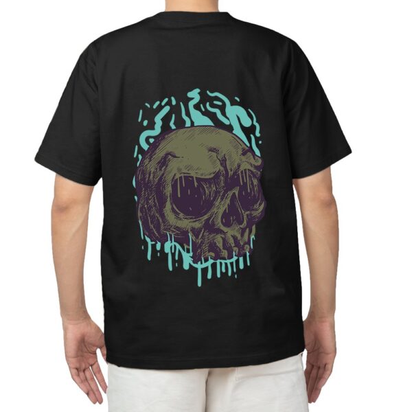 Head Skull Pure Cotton Oversized Graphic Print T-shirts For Men & Women