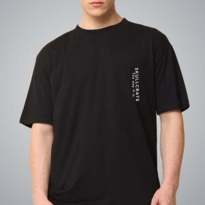 Rocking Skull Pure Cotton Oversized Graphic Print T-shirts For Men & Women