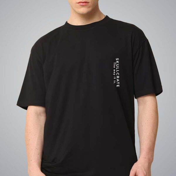 Rocking Skull Pure Cotton Oversized Graphic Print T-shirts For Men & Women - Image 2