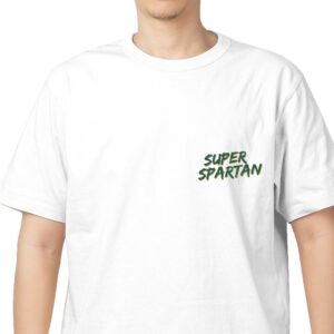 Super Spartan Pure Cotton Oversized Graphic Print T-shirts For Men & Women