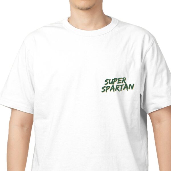 Super Spartan Pure Cotton Oversized Graphic Print T-shirts For Men & Women - Image 2