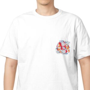 Japanese Koi Pure Cotton Oversized Graphic Print T-shirts For Men & Women