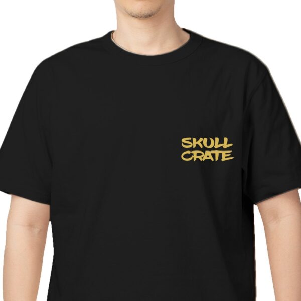 War Skull Pure Cotton Oversized Graphic Print T-shirts For Men & Women - Image 2