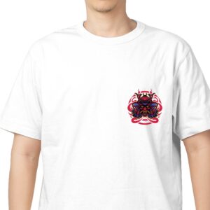 Snake Art Pure Cotton Oversized Graphic Print T-shirts For Men & Women